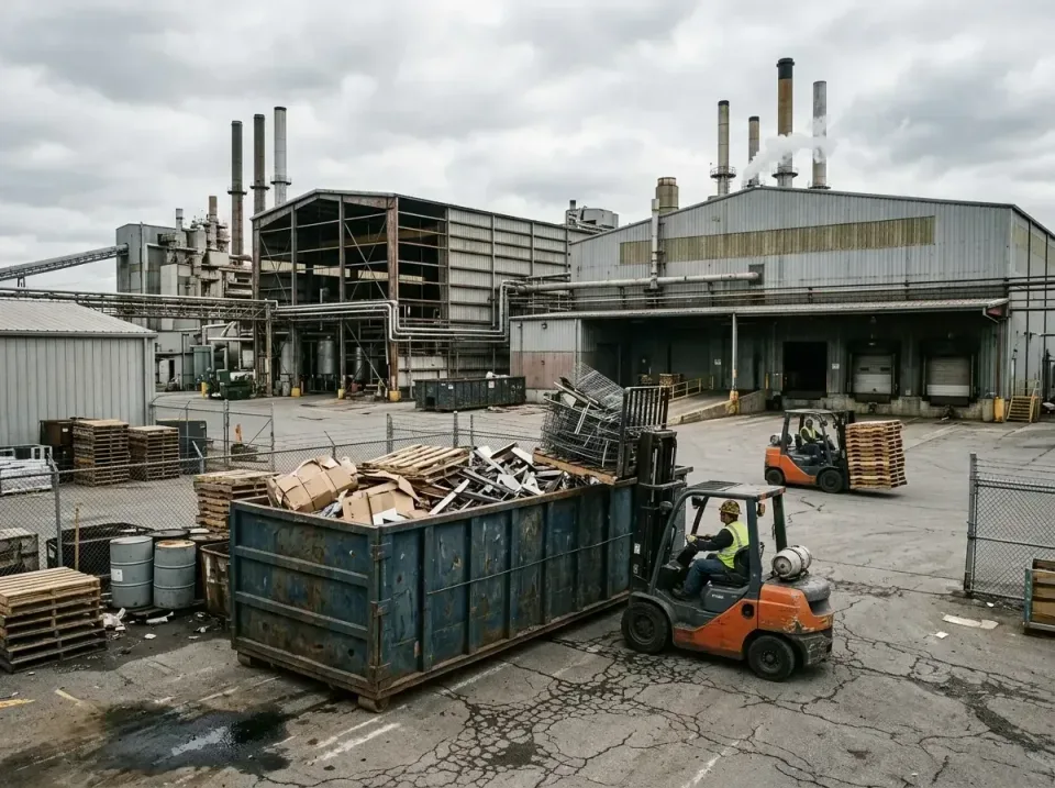 industrial-factory-scrap-conta-003 — frequently asked questions, Cheap Roll-off Dumpster Rentals in Chinchilla, PA